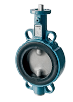 Tight-sealing butterfly valve, PN 16